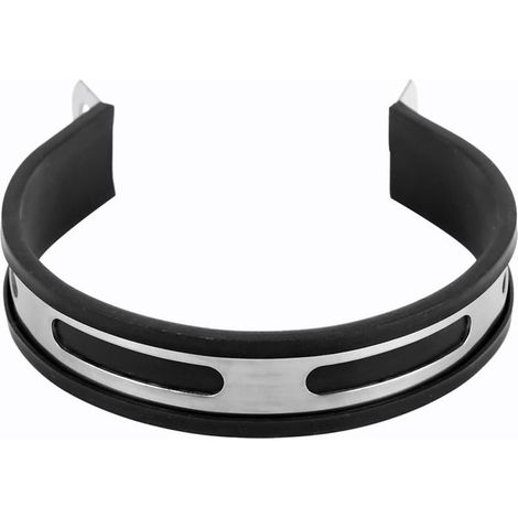 Patte de Fixation Silencieux de Moto Support de Fixation de Tuyau de Silencieux d'Échappement Demi-Cercle Universel,1pcs(11cm) (1/5)
