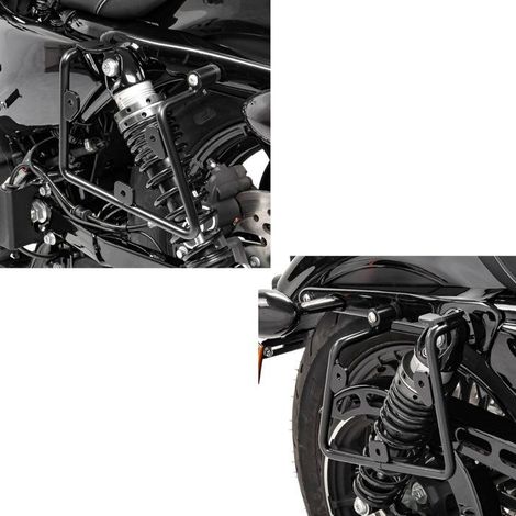 Support Ecarteur de Sacoches compatible avec Harley Davidson Sportster 16-20 gauche SHL Craftride + Support Ecarteur de Sacoches (1/4)