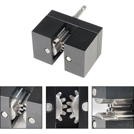 machine à sertir les tuyaux métalliques, outil d'épissure de raccords de tuyauterie, expanseur de tuyaux, entraînement de perceuse électrique (1/4", tige hexagonale de 6,35 mm). (1/4)