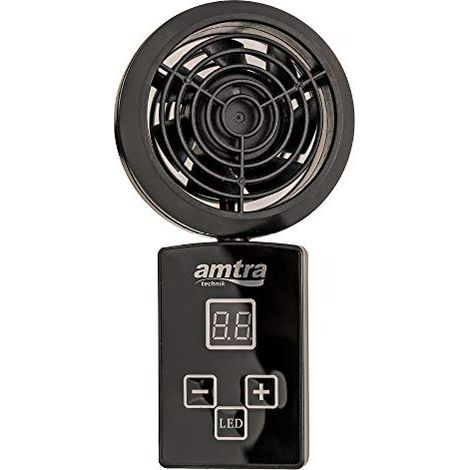 Ventola refrigerante Amtra Borea 80 Led con controllo temperatura per acquari (1/4)