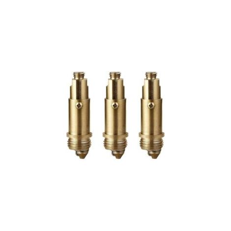 Boulon à ressort pour évier en laiton bouchon à ressort en laiton pour la plupart des éviers bouchon de vidange d'évier de baignoire boulon à ressort intérieur Starlight 3 pcs Sunm... (1/5)