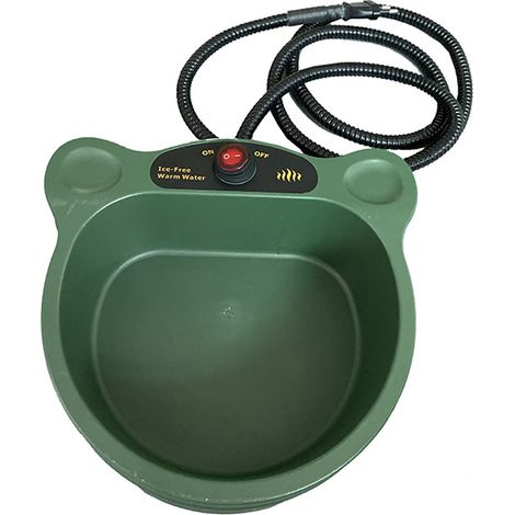 Gamelle chauffante d'extérieur pour chats et chiens, plateau pour nourriture et abreuvoir à température constante automatique - UE (1/5)