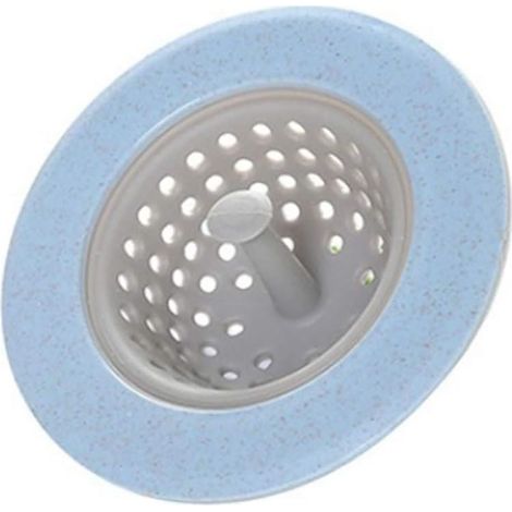 Filter Stop Filter Basket Filter Bathroom Filter Stop Kitchen Sink Stop (1 Piece Blue) (1/4)