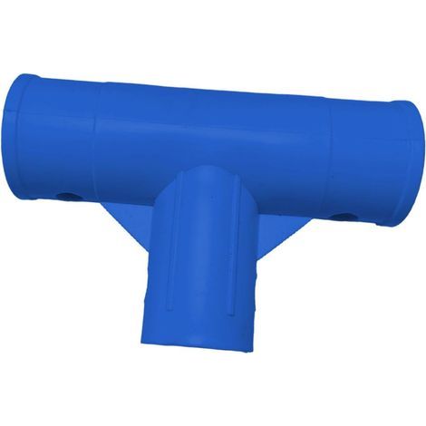 Adaptateur de Raccord en T pour Tuyau de Piscine 28273, Connecteur en T Adaptateur Tuyau, Accessoires de Piscine, Vanne 3 Voies Piscine, Pièces Bleues (1/5)