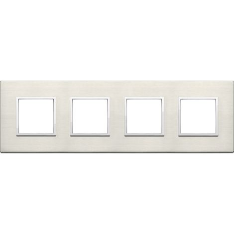 VIMAR - 21669.08 Plaque 8M (2+2+2+2) int71 titane