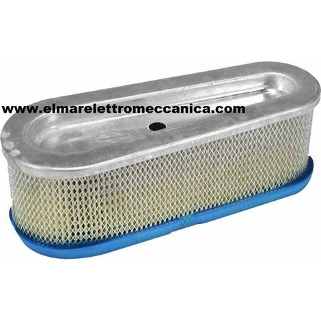 BRIGGS & STRATTON Filtro aria originale da 10,5 a 11 HP verticali a valvole laterali Misure 185 x 62 mm 691667