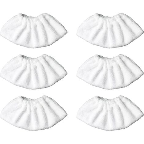 (6 pièces) Chiffons de nettoyage pour balai vapeur Karcher EasyFix SC2, SC3, SC4 et SC5 - Accessoires de rechange (1/4)