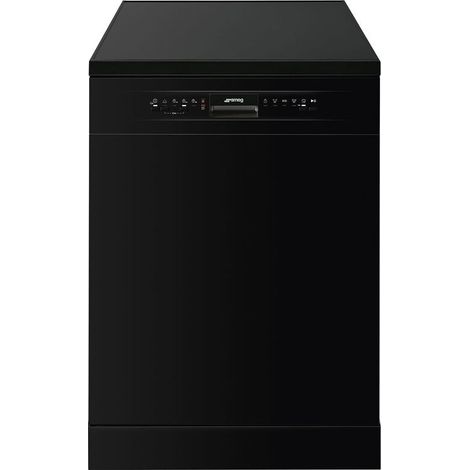 Smeg – Lave-vaisselle pose libre 13 couverts – Classe énergétique D – Niveau sonore 49 dB – Consommation 12 L/cycle – Largeur 598 mm