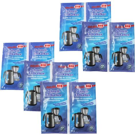 Pack économique de détartrant Fast, 150 g, pour cafetières et bouilloire - detartrant machine a cafe (10 x 15g) (1/5)