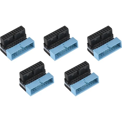 Carte mère de bureau (Type B) avec connecteur USB 3.0 19 broches/20 broches et coude à 90 degrés. (1/4)