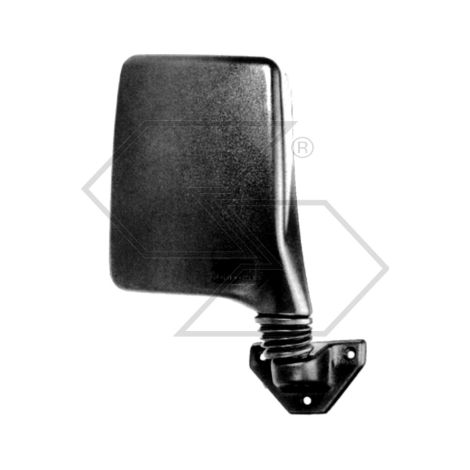Specchietto retrovisore lato destro per motoagricola furgone FIAT 198X140 mm