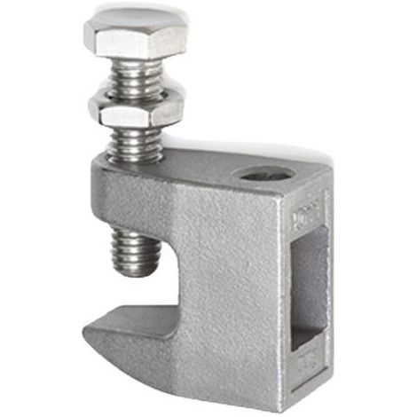 Pince de fixation pour poutre M10 Acier brut - 1 pièce (1/3)