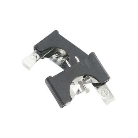 Porte-pile 1 x RS PRO CR2032, raccordement Traversant ( Prix pour 1 )