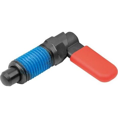 KIPP Sperrriegel M20 D=10mm Form CP Kappe Stahl B. (1/3)