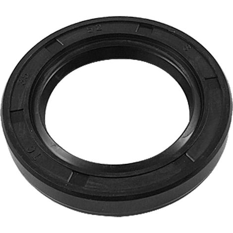 Metric Rotary Shaft Oil Seal 35x52x8mm TC Double Rubber Lips Black