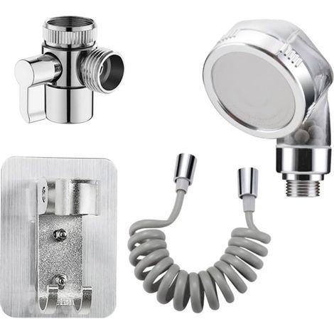Ensemble Robinet De Baignoire Accessoires De Tête De Douche Shampoing pour Bébé Pulvérisateur D'Évier Pièce Jointe pour Robinet Rallonge De Robinet De Cuisine Rallonge (1/3)