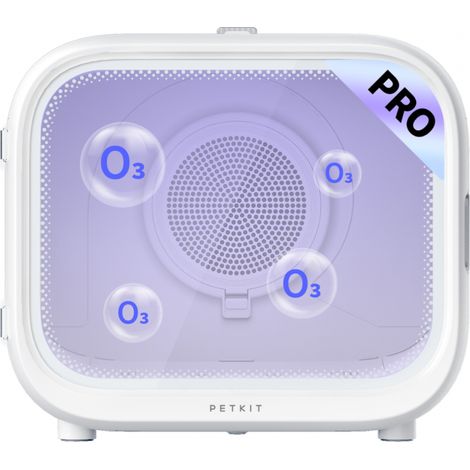 Petkit – Sèche-cheveux intelligent pour animaux – Ultra-silencieux 42 dB – Désinfection à l'ozone – Capteurs thermiques – Circulation d'air 360° — vue 2