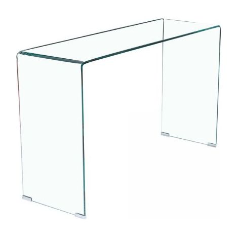 Consolle Scarlett in vetro temperato 120x40x76 cm.