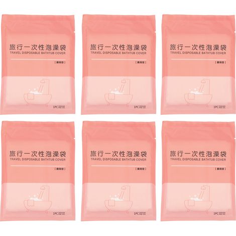 10 housses jetables pour baignoire, protection sanitaire épaisse pour usage domestique et hôtelier (1/5)