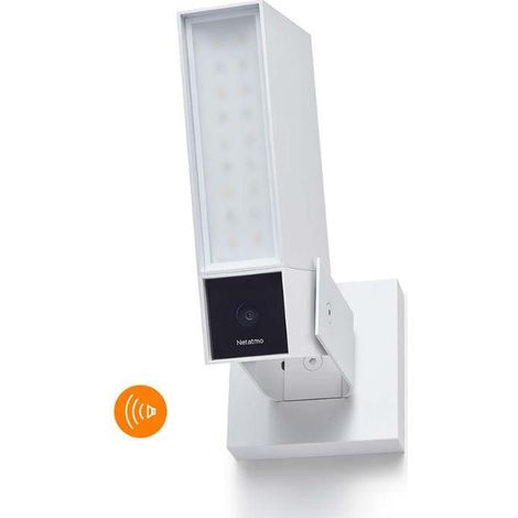 Netatmo Presence PRO videocamera esterna intelligente con sirena Bianca
