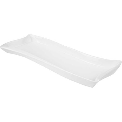 Bol 30 x 11 cm, Porcelaine, Blanc, 30 x 11 x 2,5 cm (1/5)