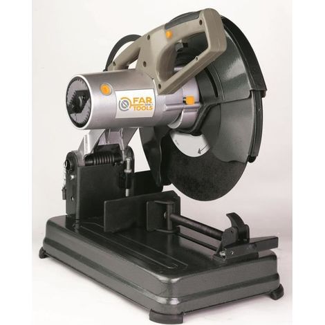 Fartools – Tronçonneuse à métaux 2000W – Disque Ø355mm – Vitesse 3000tr/min – Capacité de coupe 50x230mm à 90° – Étau serrage rapide