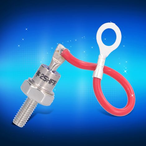 Vorwärtsgleichrichterdiode 25HFR120 25A 1200V mit Leitung (1/5)
