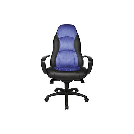 Topstar  Poltrona girevole  similpelle / microfibra  nero /