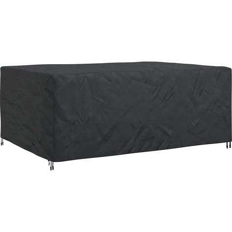 Housse pour mobilier d'extérieur Noir 270 x 180 x 90 cm 210D CFW12903 (1/4)