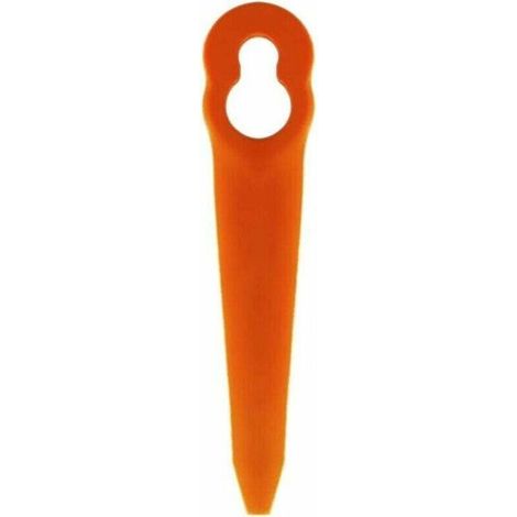 Lot de 100 Lames Compatible pour Coupe Bordure Stihl PolyCut 2-2 PolyCut 3-2, FSA 45 FSA 57 FSE 52, Lames en Plastique pour Coupe Bordure Stihl sans Fil (1/4)