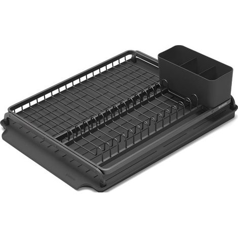 Brabantia 117404 escurridor de platos gris oscuro práctico