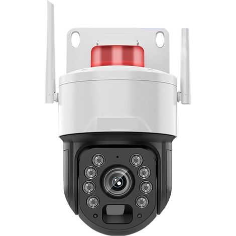 Caméra de sécurité à Domicile Caméra IP de Surveillance Audio 5MP, Zoom Optique 50X, détection Humaine, vidéosurveillance PTZ 200M, Vision Nocturne, sécurité, Tuya(5MP Add 128G Card) (1/5)