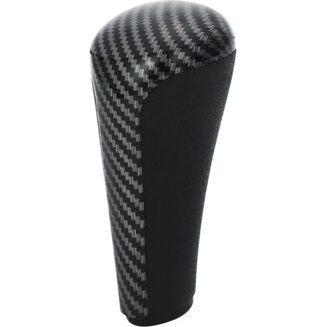 Geeignet für Peugeot und Citroën Automatikgetriebe-Schaltknäufe, individuelles Autozubehör, Schaltknauf mit Carbonfaser-Textur, Carbonfaser-Automatikgetriebe, eine Packung. (1/3)