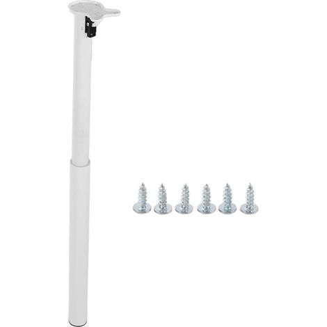 Pieds de table pliables, hauteur réglable de 28 à 43,3 pouces, support de plateau en acier inoxydable, adaptés aux camping-cars et aux yachts. (1/5)