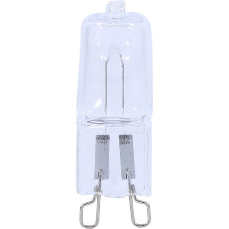 Bulbe de lampe halogène, ampoule d'énergie éclairage en verre éclairage transparent G9 pour cuisines salons et chambres (1/5)