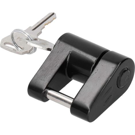Verrous de coupleur d'attelage en alliage de zinc de 6,35 mm de diamètre, antivol, pour remorque, camping-car, camion ou voiture. (1/4)
