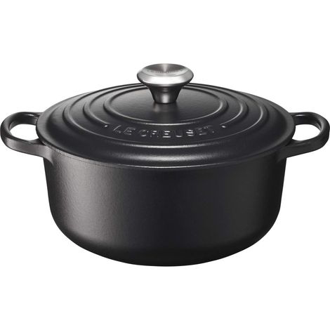 Le Creuset BRÄTER ROUND SIG 20 CM NERO (1/5)
