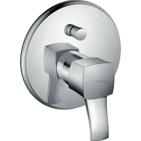 Hansgrohe Metropol Classic - Miscelatore monocomando ad incasso per vasca da bagno, cromato 31345000 (1/5)