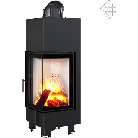 Kamin KRATKI MBN Rechts 10 kW Ø200 Schließung Montageset mit Luft (1/5)