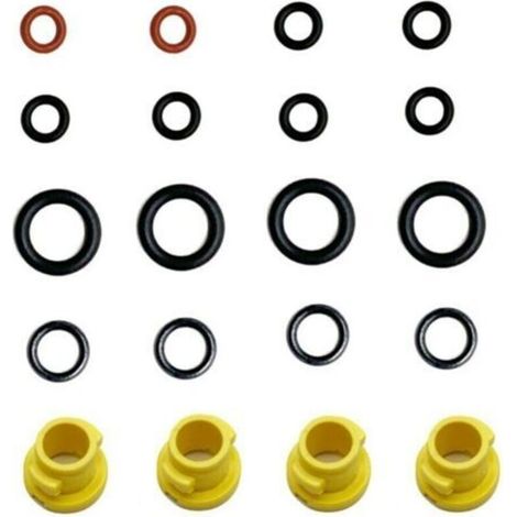 Cyslmuk – Accessoire pour nettoyeur haute pression – Lot de 4 buses et joints – Compatible Karcher K2, K3, K4, K5, K6, K7 – Nettoyage efficace