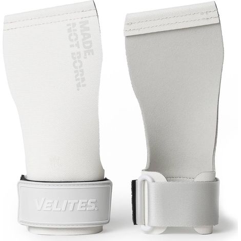1 Paire - Gants De Musculation Tout Terrain - Bandeaux De Poignets - Prise Renforcée Sans Craie - Pour Barres Rugueuses Et Lisses - Cross Training - Noir - Taille Unique (1/5)