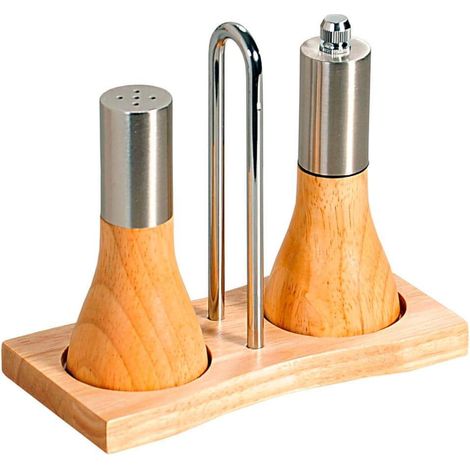 Accesorio de cocina Kesper dispensador madera molino pimienta