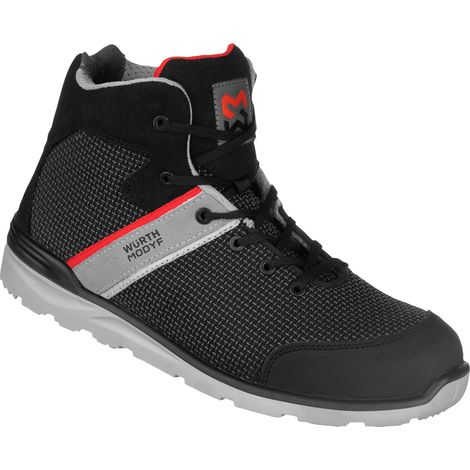 Chaussures de sécurité Montantes S3L SR Cetus Würth MODYF Noires 44