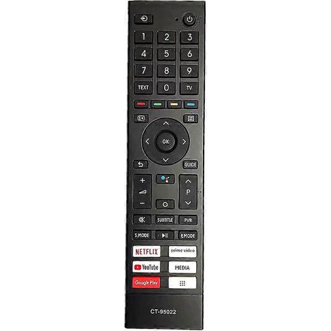 Télécommande de remplacement CT-95022 pour téléviseurs Toshiba 50C350KP, 50E350KP, 55C350KP, 55E350KP, 65C350KP et 65E3 (1/5)
