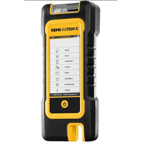 Outil de mesure électronique Rems fg7500c bluetooth et léger 0.54kg
