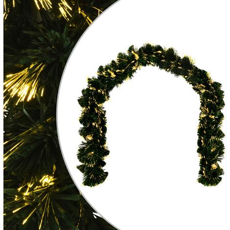 Christmas Garland 48 LEDs Warm White PVC vidaXL (1/5)