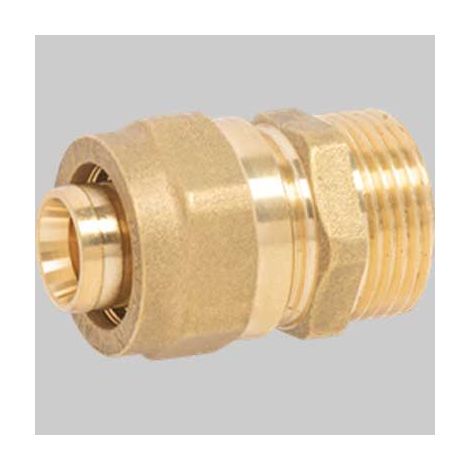 RACCORDO DIRITTO MASCHIO A STRINGERE APE  32 x 1     APE RACCORDERIE