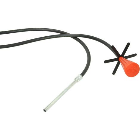 Conduite d'aspiration avec flotteur et étoile raccord en acier 10 x 150 mm