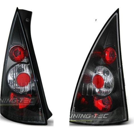Paire de feux arriere Citroen C3 02-05 noir-27335858