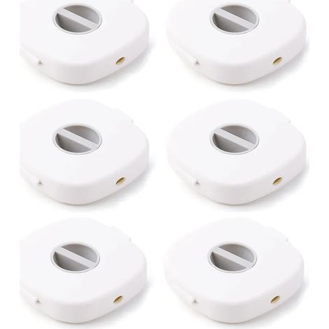 Organisateur de câbles rétractable 2 en 1 pour câbles de charge et USB, enrouleur de câble portable, blanc nordique (1/5)
